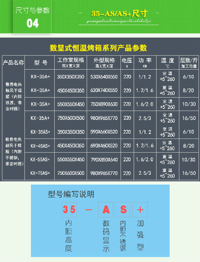 數(shù)顯式烤箱